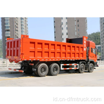 Truk dump komersial Dongfeng Tipper 8x4